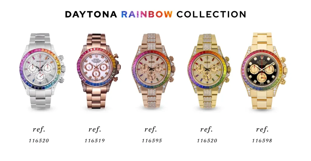 Rolex Daytona Rainbow Replica 1 rolex daytona rainbow replica collection