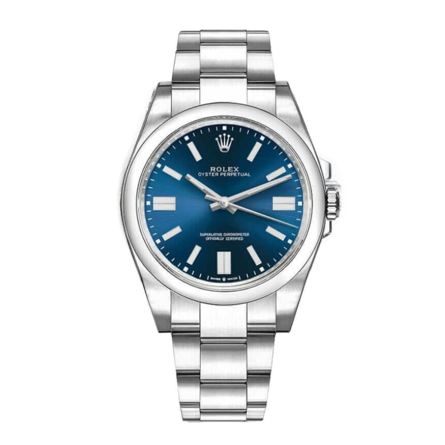 Rolex Oyster Perpetual 124300 Blue Dial Replica (1) Rolex Oyster Perpetual 124300 Blue Dial Replica 1